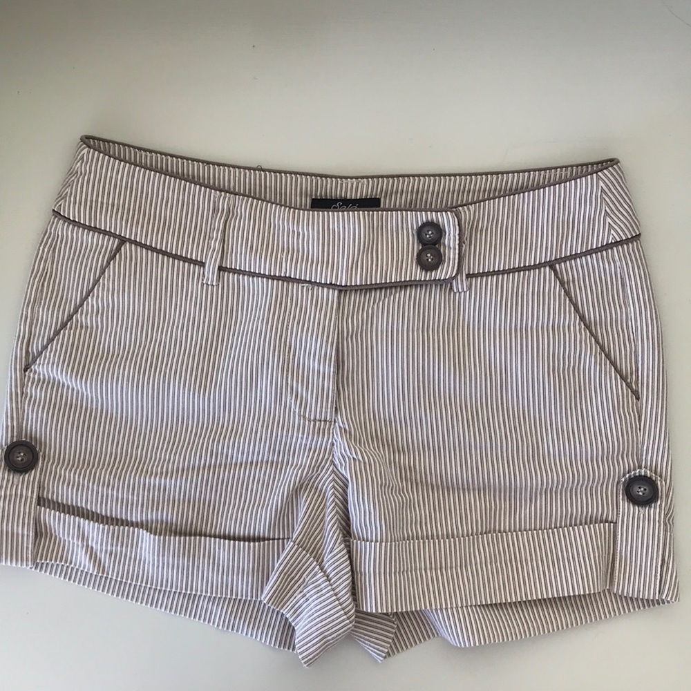3” Striped shorts